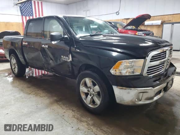 2017 Ram 1500 Big Horn с VIN 1C6RR7LM8HS881350, выставлен на аукционе Copart как лот 67316335 с пробегом 54 145 миль миль и Чистый • Clean title. История ставок и продаж доступна на DreamBid. Изображение 4.