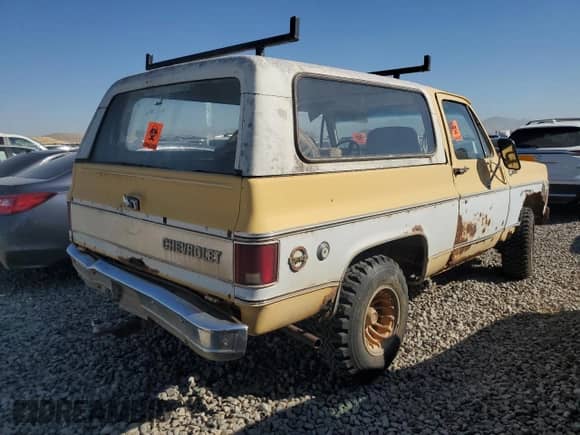 1975 Chevrolet Blazer с VIN CKL188Z144815, выставлен на аукционе Copart как лот 74152714 с пробегом 330 929 миль миль и Чистый • Clean title. История ставок и продаж доступна на DreamBid. Изображение 3.