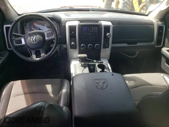 2009 Dodge 1500 SLT with VIN 1D3HV13TX9S787662, listed as a Copart auction lot 53885375 with 162,429 mi miles and Salvage title. Bid and sale history available at DreamBid. Image 8.