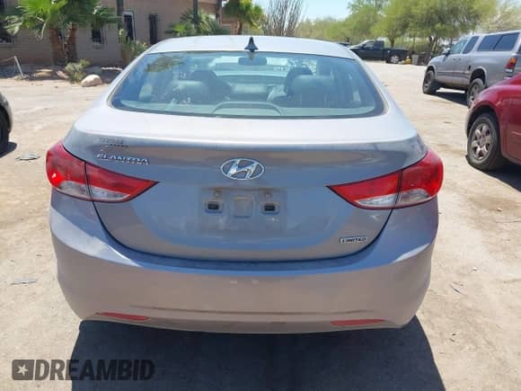 2013 Hyundai Elantra GLS with VIN KMHDH4AE3DU672219, listed as a IAAI auction lot 42200984 with 99,088 mi miles and . Bid and sale history available at DreamBid. Image 16.