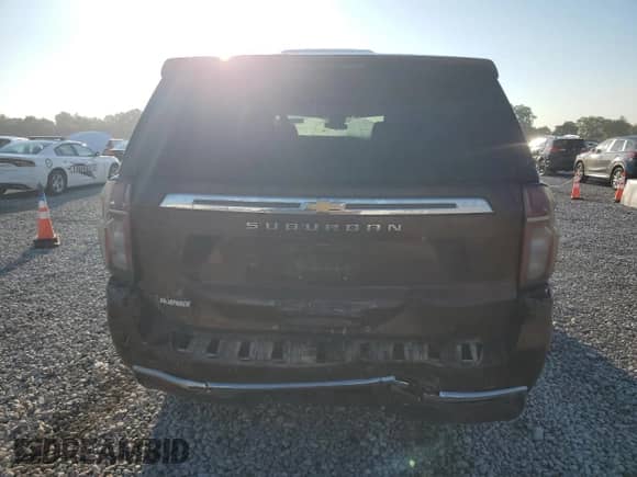 2023 Chevrolet Suburban LS z VIN 1GNSKBKD2PR198804, wystawiony jako Copart lot #66074295 z przebiegiem 64 423 mil mil oraz Szkoda całkowita • Salvage title. Historia ofert i sprzedaży dostępna na DreamBid. Obrazek 6.