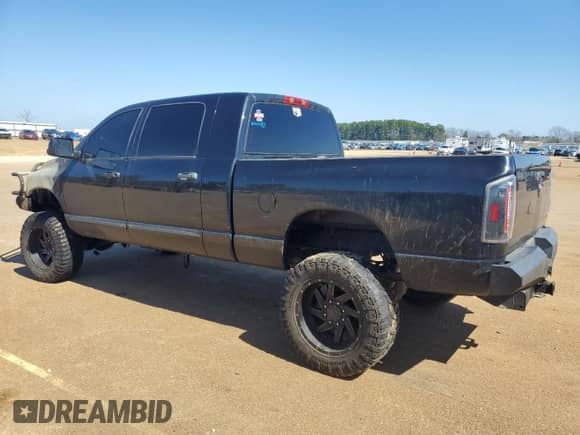 2009 Dodge 2500 SLT with VIN 3D7KS29L29G546065, listed as a Copart auction lot 45160875 with Not provided miles and Salvage title. Bid and sale history available at DreamBid. Image 2.