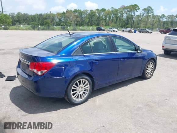 2013 Chevrolet Cruze ECO with VIN 1G1PH5SB9D7227468, listed as a IAAI auction lot 42830013 with 120,687 mi miles and . Bid and sale history available at DreamBid. Image 4.