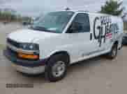 2021 Chevrolet Express Cargo with VIN 1GCWGAF75M1194461, listed as a IAAI auction lot 42122648 with 64,047 mi miles and . Bid and sale history available at DreamBid. Image 2.