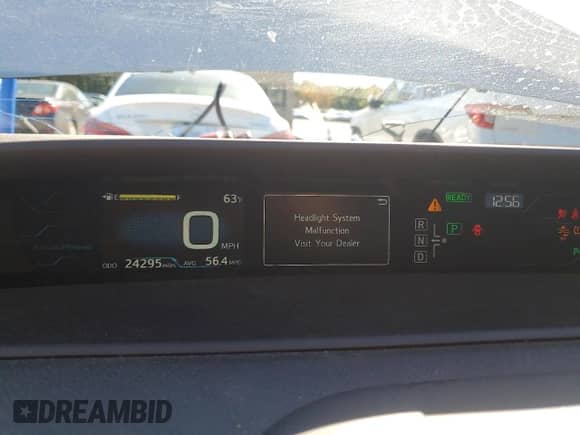 2017 Toyota Prius Premium z VIN JTDKARFP1H3052973, wystawiony jako Copart lot #86694925 z przebiegiem 24 295 mil mil oraz Szkoda całkowita • Salvage title. Historia ofert i sprzedaży dostępna na DreamBid. Obrazek 9.