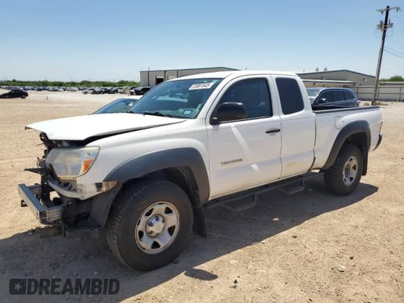 2015 Toyota Tacoma PreRunner with VIN 5TFTX4GN6FX041606, listed as a Copart auction lot 53887645 with 123,454 mi miles and Salvage title. Bid and sale history available at DreamBid. Image 1.