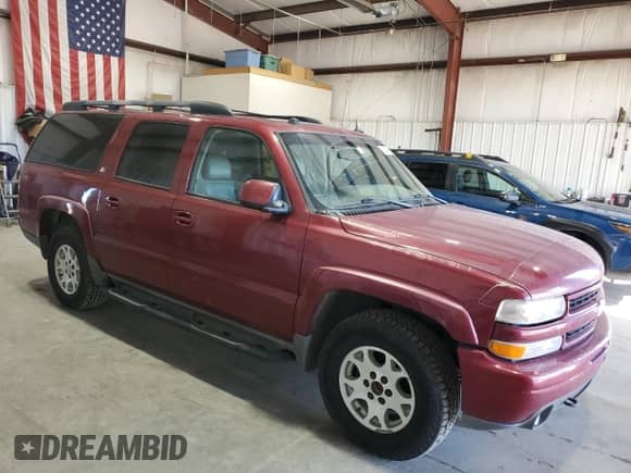 2004 Chevrolet Suburban Z71 with VIN 3GNFK16Z24G342591, listed as a Copart auction lot 72842654 with 322,007 mi miles and Clean title. Bid and sale history available at DreamBid. Image 4.