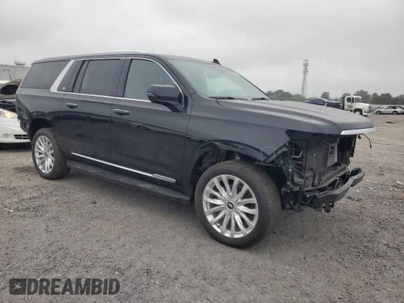2024 Cadillac Escalade ESV 4WD Luxury с VIN 1GYS4JKL8RR386177, выставлен на аукционе Copart как лот 67436385 с пробегом 12 872 миль миль и Списание • Salvage title. История ставок и продаж доступна на DreamBid. Изображение 4.