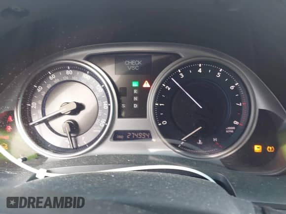 2007 Lexus IS 250 с VIN JTHCK262975012008, выставлен на аукционе IAAI как лот 42903843 с пробегом 274 994 миль миль и . История ставок и продаж доступна на DreamBid. Изображение 7.