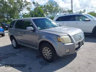 2008 Mercury Mariner Premier with VIN 4M2CU97118KJ53310, listed as a IAAI auction lot 43251176 with 22,170 mi miles and . Bid and sale history available at DreamBid. Image 1.