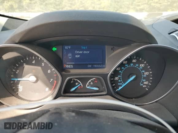 2014 Ford Escape SE with VIN 1FMCU0GX4EUA05458, listed as a Copart auction lot 83795615 with 193,552 mi miles and Salvage title. Bid and sale history available at DreamBid. Image 9.