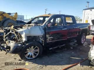 2018 Chevrolet Silverado 1500 High Country with VIN 3GCUKTEJ6JG580057, listed as a Copart auction lot 76290224 with Not provided miles and Non repairable. Bid and sale history available at DreamBid. Image 1.