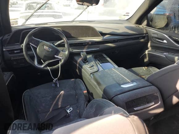 2021 Cadillac Escalade Sport with VIN 1GYS3FKL8MR243559, listed as a Copart auction lot 42533945 with Not provided miles and Salvage title. Bid and sale history available at DreamBid. Image 8.