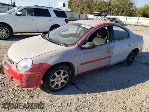 2005 Dodge Neon SXT z VIN 1B3ES56C25D246189, wystawiony jako Copart lot #86912844 z przebiegiem 150 732 mil mil oraz Szkoda całkowita • Salvage title. Historia ofert i sprzedaży dostępna na DreamBid. Obrazek 1.