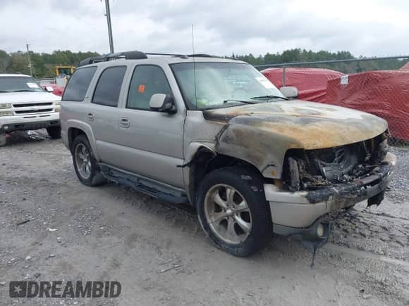 2005 Chevrolet Tahoe LS with VIN 1GNEC13TX5R167887, listed as a IAAI auction lot 41627758 with Not provided miles and . Bid and sale history available at DreamBid. Image 1.