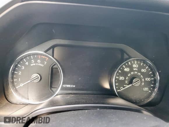 2019 Ford F-150 XL with VIN 1FTEW1E57KKD15481, listed as a Copart auction lot 69432485 with 107,956 mi miles and Salvage title. Bid and sale history available at DreamBid. Image 9.