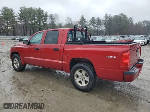 2010 Dodge Dakota Bighorn/Lonestar with VIN 1D7CW3GK9AS188579, listed as a Copart auction lot 51712185 with 198,657 mi miles and Clean title. Bid and sale history available at DreamBid. Image 2.