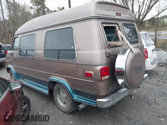 1995 Chevrolet Chevy Van с VIN 1GBEG25K8SF245639, выставлен на аукционе IAAI как лот 41917862 с пробегом 89 015 миль миль и . История ставок и продаж доступна на DreamBid. Изображение 3.