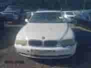 2004 BMW 7 Series 745Li with VIN WBAGN63484DS47196, listed as a IAAI auction lot 42821697 with Not provided miles and . Bid and sale history available at DreamBid. Image 6.
