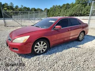 2007 Honda Accord EX-L с VIN 1HGCM66567A002803, выставлен на аукционе Copart как лот 71059775 с пробегом 196 124 миль миль и Списание • Salvage title. История ставок и продаж доступна на DreamBid. Изображение 1.