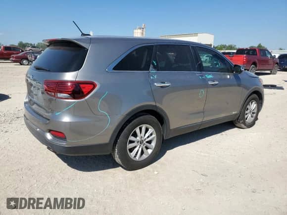 2019 Kia Sorento LX with VIN 5XYPGDA5XKG551402, listed as a Copart auction lot 70285605 with 98,518 mi miles and Salvage title. Bid and sale history available at DreamBid. Image 3.