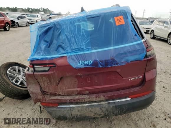 2025 Jeep Grand Cherokee Laredo z VIN 1C4RJJAG8S8672334, wystawiony jako Copart lot #68168575 z przebiegiem 9 256 mil mil oraz Szkoda całkowita • Salvage title. Historia ofert i sprzedaży dostępna na DreamBid. Obrazek 6.