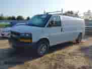 2020 Chevrolet Express Cargo with VIN 1GCWGBFP8L1123114, listed as a IAAI auction lot 43013804 with Not provided miles and . Bid and sale history available at DreamBid. Image 2.
