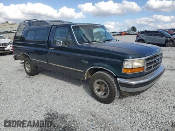 1993 Ford F-150 with VIN 1FTEF15N8PNA65612, listed as a Copart auction lot 78500444 with 220,568 mi miles and Clean title. Bid and sale history available at DreamBid. Image 4.