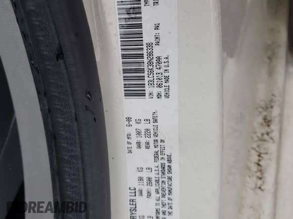 2008 Dodge Avenger SXT с VIN 1B3LC56K38N286338, выставлен на аукционе Copart как лот 70694025 с пробегом 153 121 миль миль и Списание • Salvage title. История ставок и продаж доступна на DreamBid. Изображение 12.