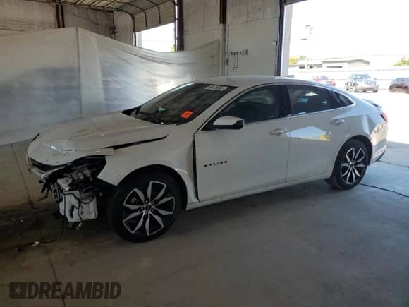 2024 Chevrolet Malibu RS с VIN 1G1ZG5ST9RF249116, выставлен на аукционе Copart как лот 68475695 с пробегом 6 634 миль миль и На запчасти • Non repairable. История ставок и продаж доступна на DreamBid. Изображение 1.