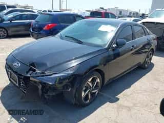 2023 Hyundai Elantra Limited z VIN KMHLP4AG1PU525126, wystawiony jako IAAI lot #42981498 z przebiegiem 29 733 mil mil oraz . Historia ofert i sprzedaży dostępna na DreamBid. Obrazek 2.