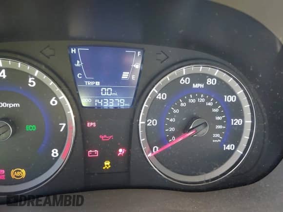 2012 Hyundai Accent GLS with VIN KMHCT4AE6CU216272, listed as a IAAI auction lot 43483064 with 143,379 mi miles and . Bid and sale history available at DreamBid. Image 15.