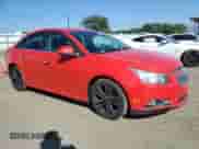 2014 Chevrolet Cruze LTZ with VIN 1G1PG5SBXE7451806, listed as a Copart auction lot 90466035 with 116,040 mi miles and Clean title. Bid and sale history available at DreamBid. Image 4.