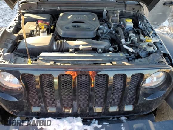 2022 Jeep Wrangler Unlimited Willys Sport с VIN 1C4HJXDN6NW142016, выставлен на аукционе Copart как лот 41885135 с пробегом 54 638 миль миль и Списание • Salvage title. История ставок и продаж доступна на DreamBid. Изображение 13.