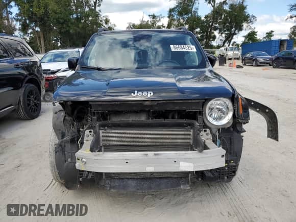 2018 Jeep Renegade Altitude with VIN ZACCJABB5JPJ66795, listed as a Copart auction lot 86684525 with 91,464 mi miles and Salvage title. Bid and sale history available at DreamBid. Image 5.