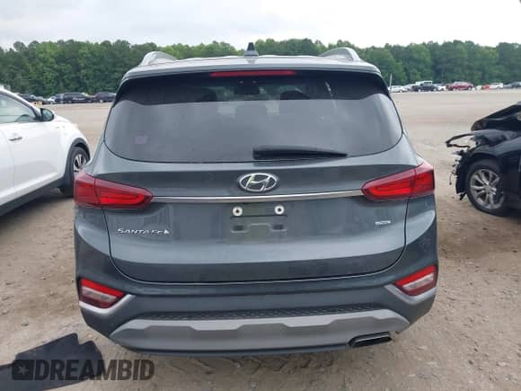 2019 Hyundai Santa Fe SEL with VIN 5NMS3CAD6KH044767, listed as a IAAI auction lot 42602468 with 75,604 mi miles and . Bid and sale history available at DreamBid. Image 17.