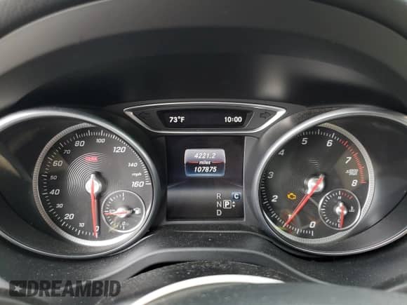 2017 Mercedes-Benz CLA 250 with VIN WDDSJ4GB2HN471348, listed as a Copart auction lot 69302645 with 107,875 mi miles and Salvage title. Bid and sale history available at DreamBid. Image 9.