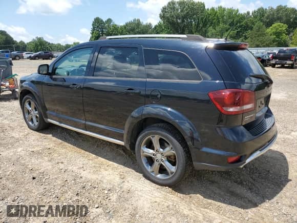 2017 Dodge Journey Crossroad Plus with VIN 3C4PDDGG6HT517671, listed as a Copart auction lot 62896325 with 124,523 mi miles and Clean title. Bid and sale history available at DreamBid. Image 2.