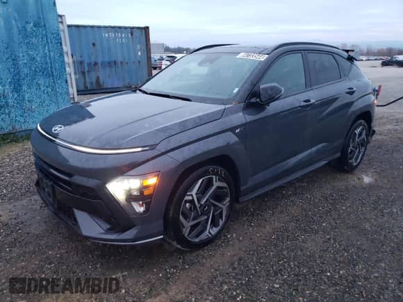 2024 Hyundai Kona N Line с VIN KM8HA3A37RU078559, выставлен на аукционе Copart как лот 84733544 с пробегом 18 618 миль миль и Чистый • Clean title. История ставок и продаж доступна на DreamBid. Изображение 1.