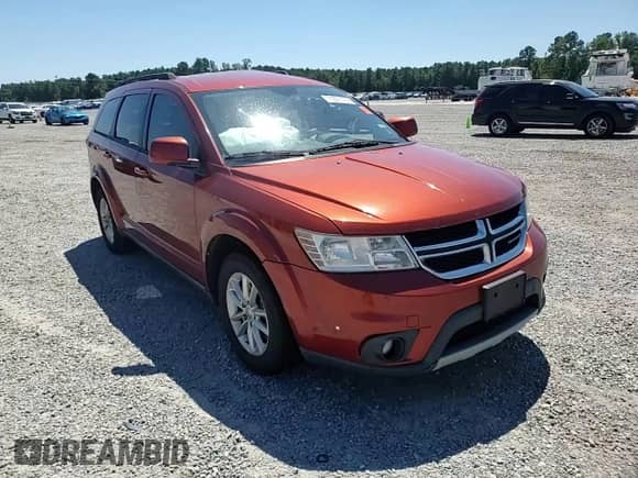 2014 Dodge Journey SXT with VIN 3C4PDCBG6ET235141, listed as a Copart auction lot 71271175 with 126,982 mi miles and Salvage title. Bid and sale history available at DreamBid. Image 14.