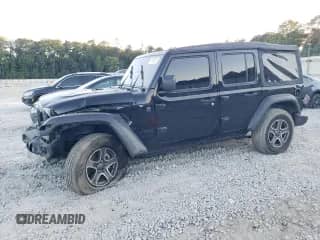 2022 Jeep Wrangler Unlimited High Tide z VIN 1C4HJXDG1NW134486, wystawiony jako Copart lot #75280764 z przebiegiem 61 282 mil mil oraz Szkoda całkowita • Salvage title. Historia ofert i sprzedaży dostępna na DreamBid. Obrazek 1.
