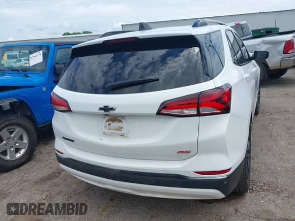 2022 Chevrolet Equinox RS with VIN 2GNAXMEV5N6116442, listed as a IAAI auction lot 42602582 with 20,025 mi miles and . Bid and sale history available at DreamBid. Image 16.