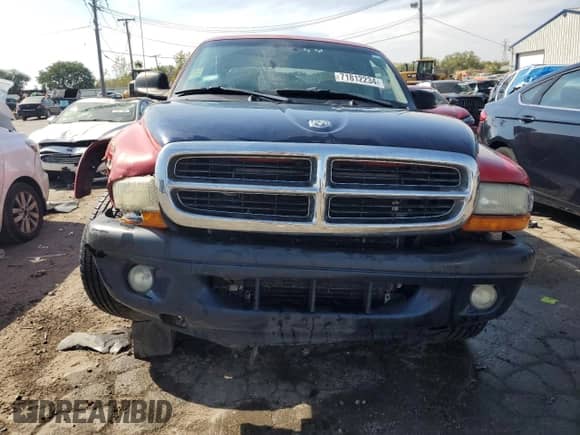 2003 Dodge Dakota Sport with VIN 1D7HL38NX3S222930, listed as a Copart auction lot 71812234 with 203,140 mi miles and Salvage title. Bid and sale history available at DreamBid. Image 5.