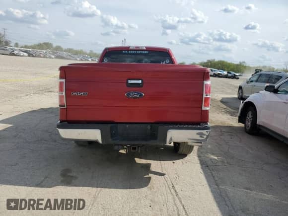 2013 Ford F-150 XL with VIN 1FTFX1CT8DFC92887, listed as a Copart auction lot 54531645 with Not provided miles and Salvage title. Bid and sale history available at DreamBid. Image 6.