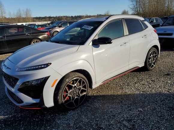 2023 Hyundai Kona с VIN KM8KH3AC3PU007115, выставлен на аукционе Copart как лот 44936025 с пробегом 6 772 миль миль и Списание • Salvage title. История ставок и продаж доступна на DreamBid. Изображение 1.