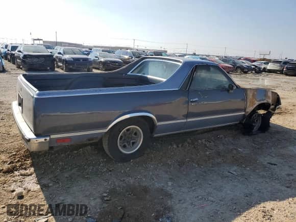 1984 Chevrolet El Camino с VIN 1GCCW80H4ER220017, выставлен на аукционе Copart как лот 41430164 с пробегом Не указан миль и Списание • Salvage title. История ставок и продаж доступна на DreamBid. Изображение 3.