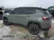 2021 Jeep Compass Trailhawk with VIN 3C4NJDDB8MT553610, listed as a Copart auction lot 45709735 with 96,602 mi miles and Salvage title. Bid and sale history available at DreamBid. Image 2.