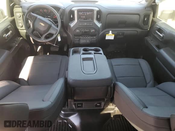 2023 Chevrolet Silverado 2500HD Work Truck with VIN 1GC1YLE7XPF258196, listed as a Copart auction lot 60611484 with 8,860 mi miles and Salvage title. Bid and sale history available at DreamBid. Image 8.