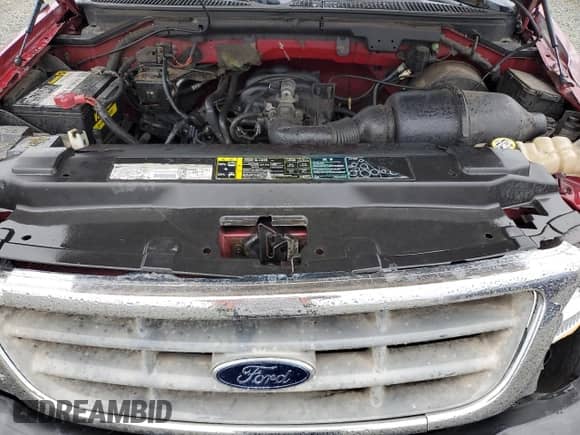 2003 Ford F-150 XL with VIN 1FTRX17283NA09956, listed as a Copart auction lot 81526395 with 195,707 mi miles and Salvage title. Bid and sale history available at DreamBid. Image 11.
