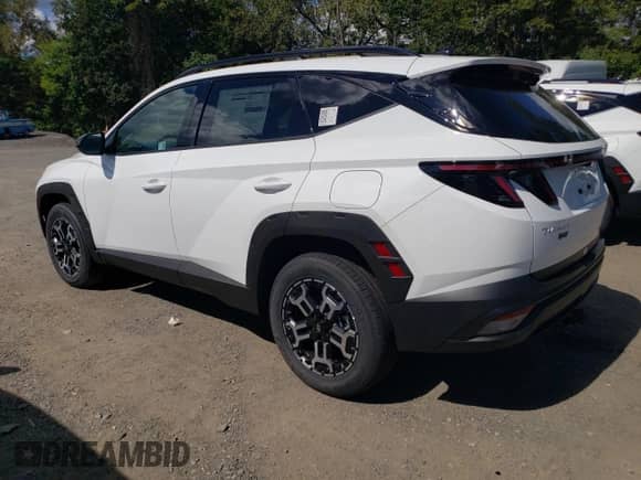 2025 Hyundai Tucson SEL with VIN 5NMJFCDE1SH502870, listed as a Copart auction lot 70522855 with 10 mi miles and Salvage title. Bid and sale history available at DreamBid. Image 2.